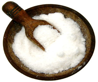 epsom salt in a bowl
